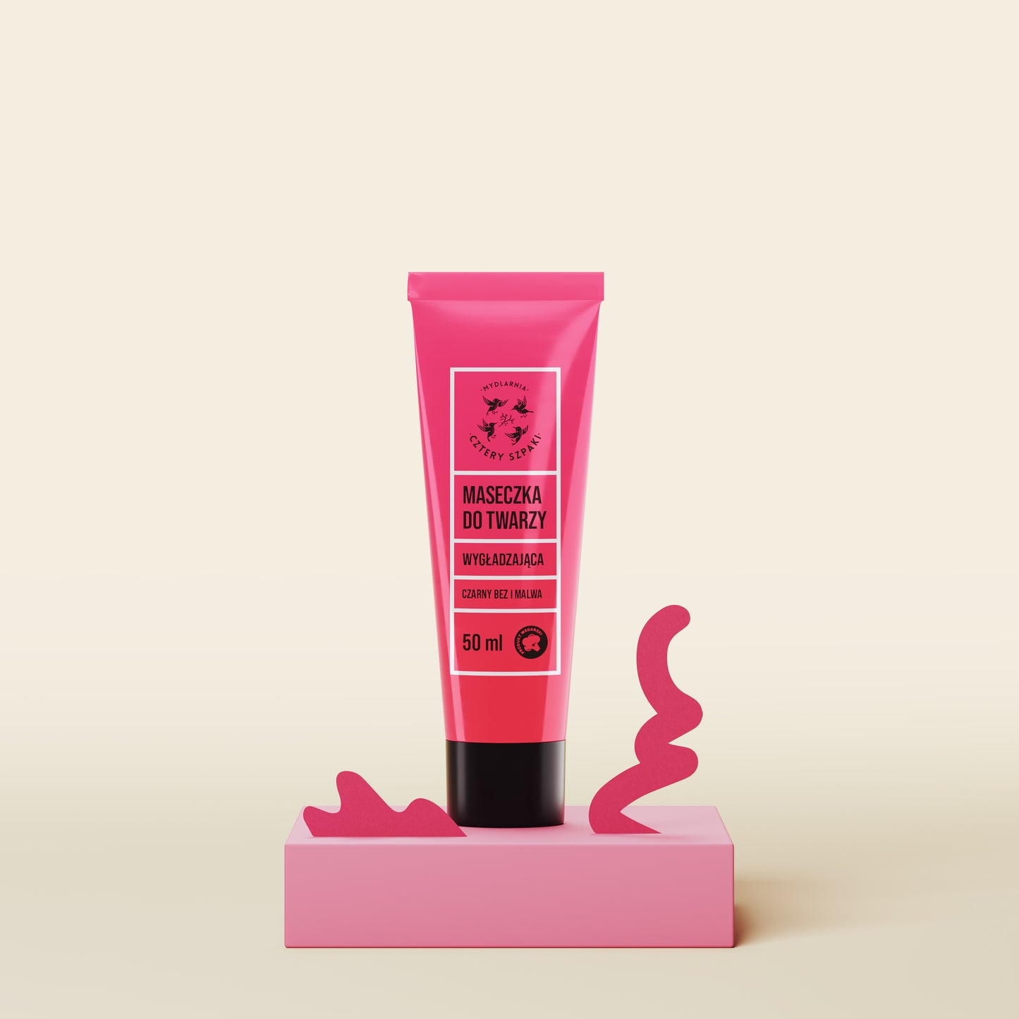 【4Starlings】ブラックエルダーベリー&ホリーホック なめらかフェイスマスク