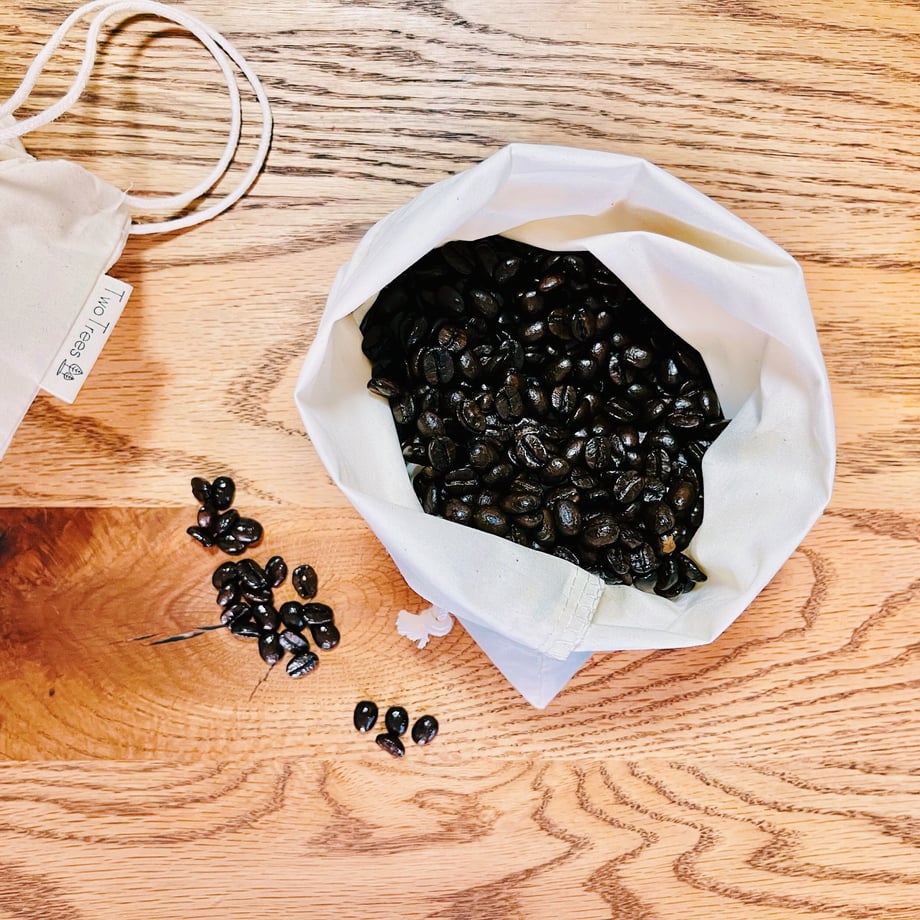 【TwoTrees】オーガニックコットン バルクフードバッグ 2枚パック