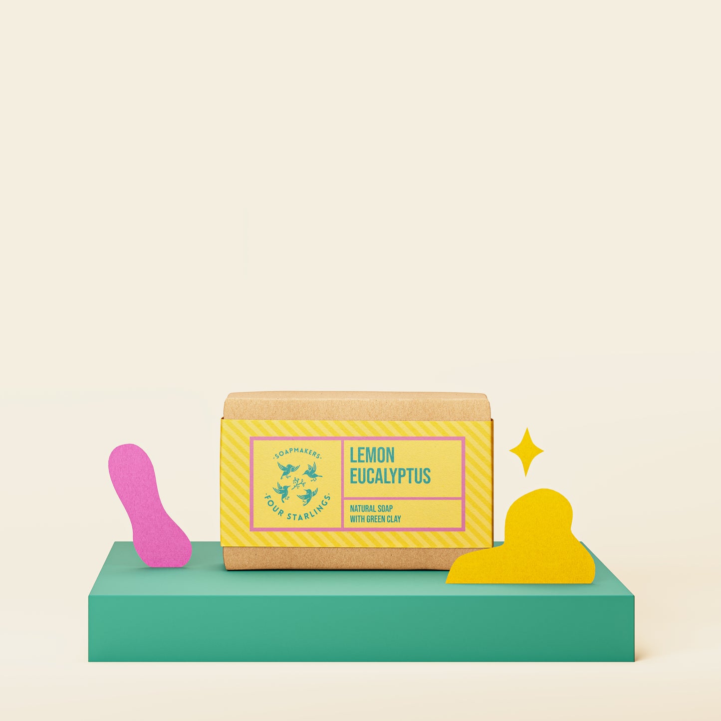 [4Starlings] Lemon Eucalyptus Natural Soap