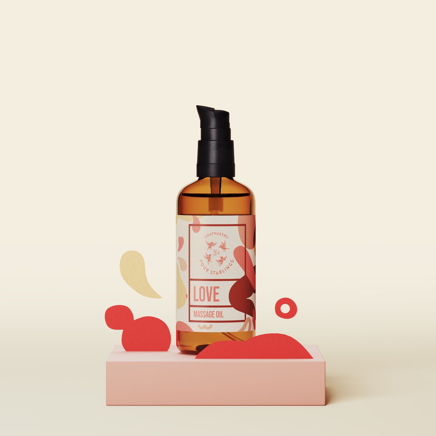 【4Starlings】ラブ マッサージオイル 100ml