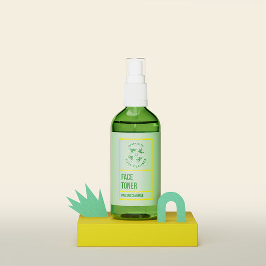 【4Starlings】フェイストーナー　パイン＆カモミール　100ml