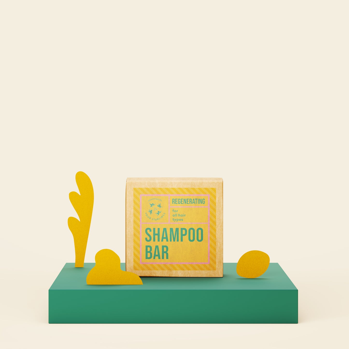 [4Starlings] Regenerating Shampoo Bar 75g