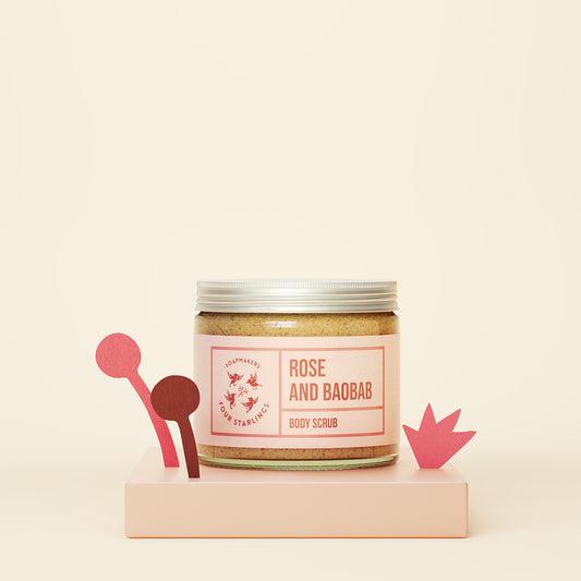 【4Starlings】ボディスクラブ ローズ＆バオバブ