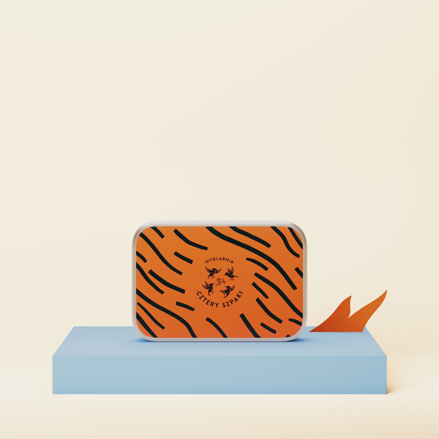 [4Starlings] Tiger Soap Bar Tin