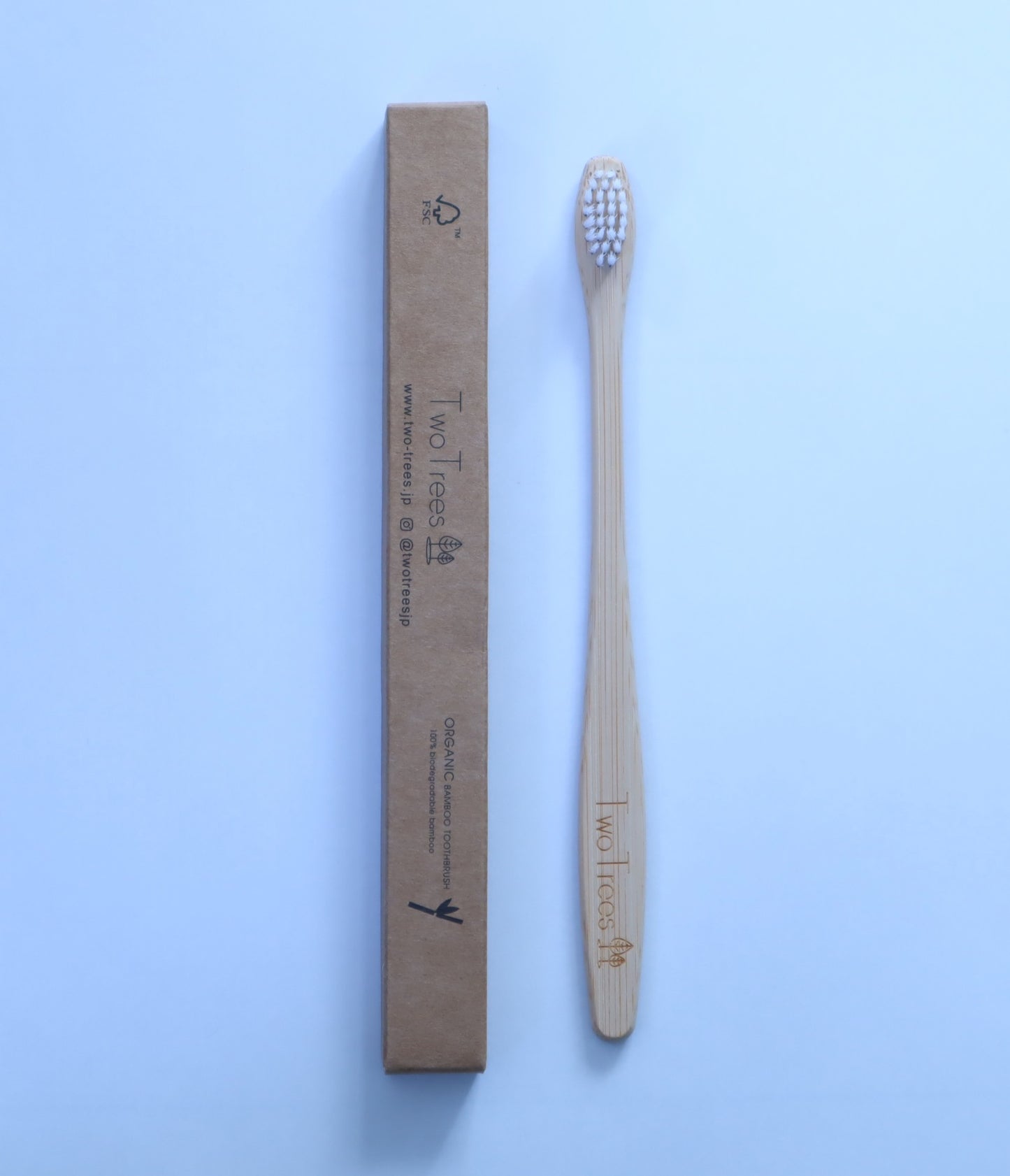 [TwoTrees] Organic Bamboo Toothbrush