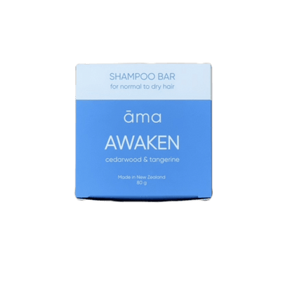 [ama] Awaken Shampoo Bar Cedarwood &amp; Tangerine