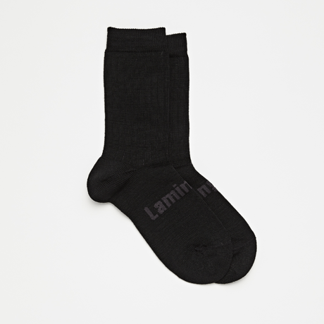 [Lamington] Merino wool plain crew socks