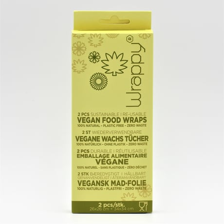 [Wrappy] Vegan Food Wraps (2 pieces)