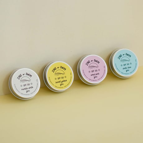 【ZINC or SWIM】ナチュラルでカラフルなジンク日焼け止め