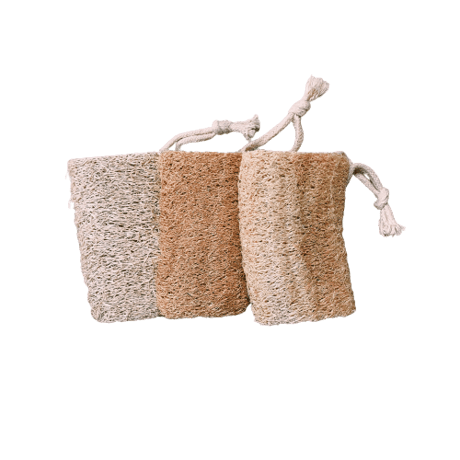 [TwoTrees] Unbleached Irregular Loofah
