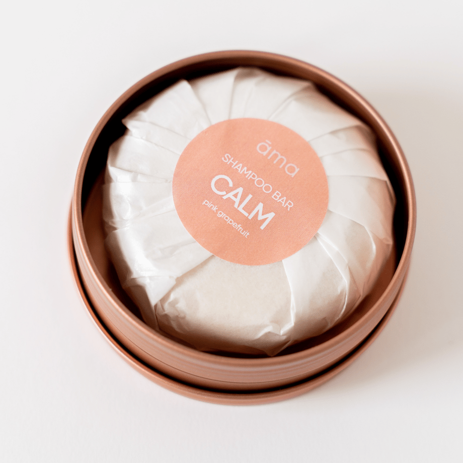 [ama] Shampoo Bar/Conditioner Bar Storage Tin Case