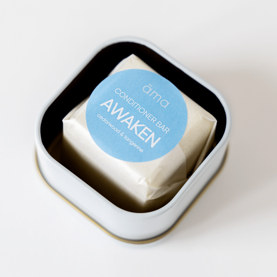 [ama] Shampoo Bar/Conditioner Bar Storage Tin Case