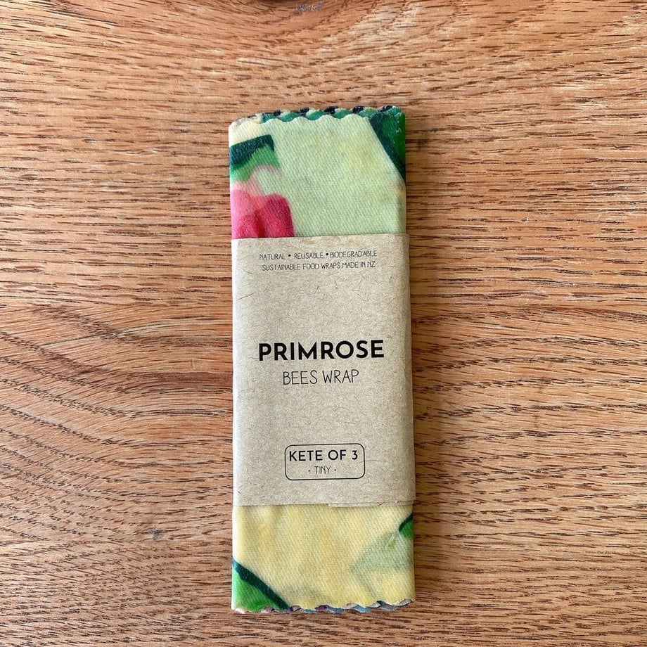 【PRIMROSE&Co】マヌカハニーのミツロウラップ ミニサイズ 3枚