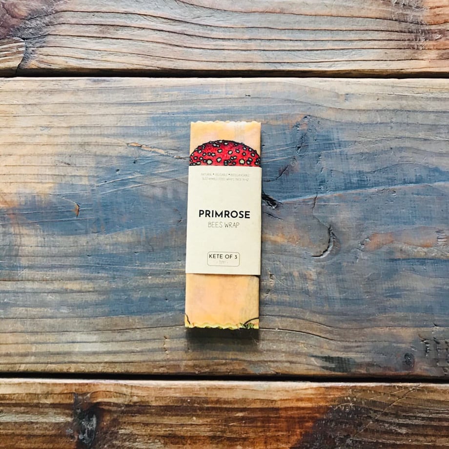【PRIMROSE&Co】マヌカハニーのミツロウラップ ミニサイズ 3枚