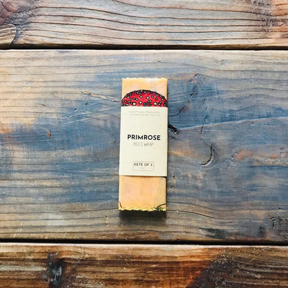 【PRIMROSE&Co】マヌカハニーのミツロウラップ ミニサイズ 3枚