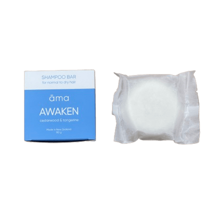 [ama] Awaken Shampoo Bar Cedarwood &amp; Tangerine