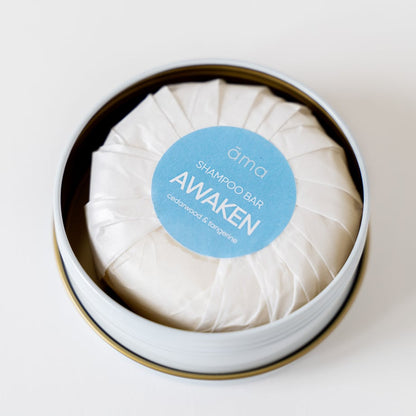 [ama] Shampoo Bar/Conditioner Bar Storage Tin Case