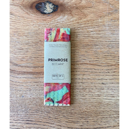 【PRIMROSE&Co】マヌカハニーのミツロウラップ ミニサイズ 3枚