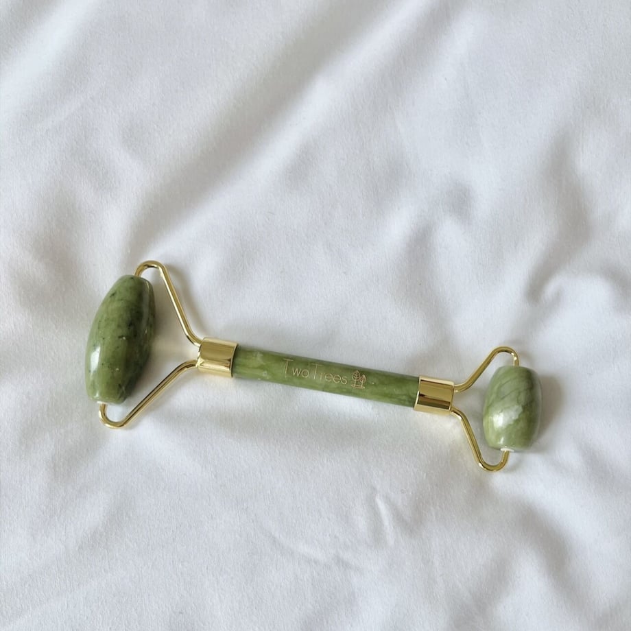 [TwoTrees] Natural Green Jade Facial Roller