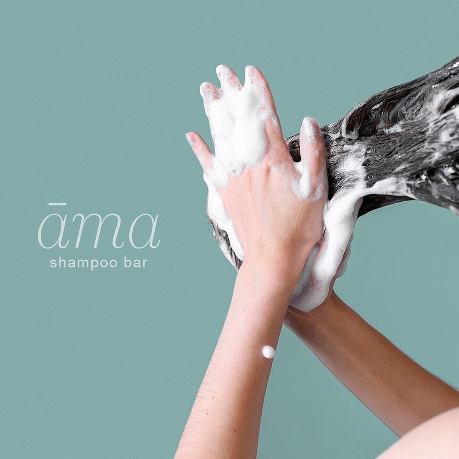 [ama] Awaken Shampoo Bar Cedarwood &amp; Tangerine