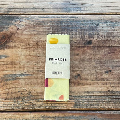 【PRIMROSE&Co】マヌカハニーのミツロウラップ ミニサイズ 3枚