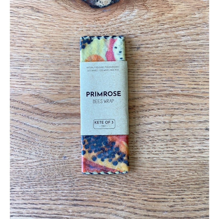 【PRIMROSE&Co】マヌカハニーのミツロウラップ ミニサイズ 3枚