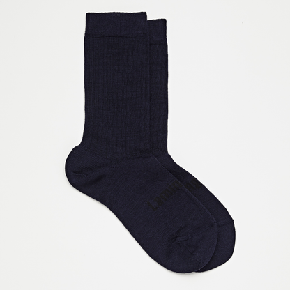 [Lamington] Merino wool plain crew socks