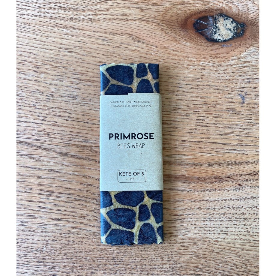 【PRIMROSE&Co】マヌカハニーのミツロウラップ ミニサイズ 3枚